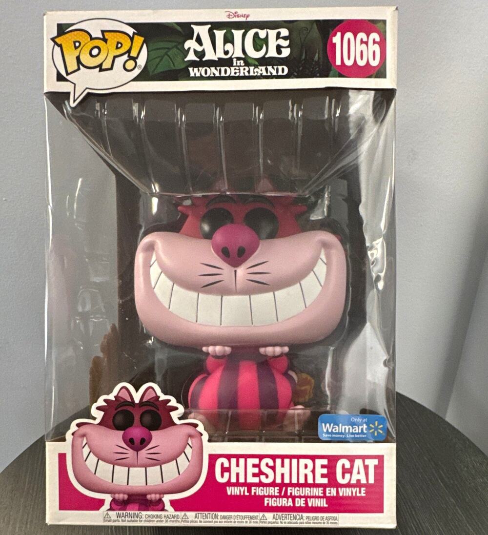 Funko Pop! Disney Alice in Wonderland Cheshire Cat #1066 Walmart Exclusive 2021